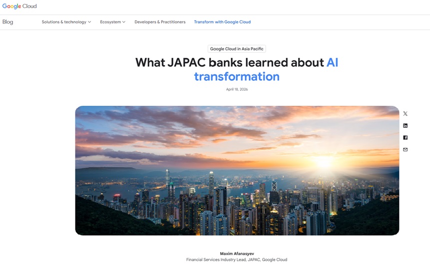 What JAPAC banks learned about AI transformation